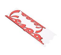 Autocollant Emblème 3D pour GTS300 LX125 LX150 IE Sprint Primavera 300 LX LXV Matériau Plastique Souple Résistant à l’Usure Facile à Installer Suitable for Piaggio Vespa Usage Moto Personnalisatio