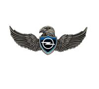 Autocollant Emblème de Voiture pour Opel Grandland X SUV, Décoration de Voiture Autocollant Sticker Tuning Facile à Installer,C