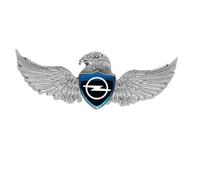 Autocollant Emblème de Voiture pour Opel Insignia, Décoration de Voiture Autocollant Sticker Tuning Facile à Installer,A