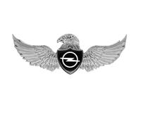 Autocollant Emblème de Voiture pour Opel Zafira B, Décoration de Voiture Autocollant Sticker Tuning Facile à Installer,B