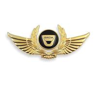 Autocollant EmblèMe Logo Voiture pour Dacia Spring Electric EV 2022 2023 2024, Voiture Décoration Métal Lot D'Autocollants Étiquetage Stickers Style Accessoires Décoratifs,B