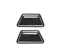 Autocollant en fibre de carbone compatible avec Audi A6 C7 4G 2012-2018 Noir (cendrier arrière 14)