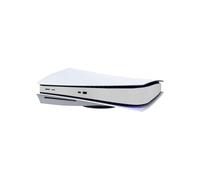 Autocollant en fibre de carbone pour console Sony PS5, édition disque, argent mat