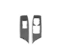 Autocollant En Fibre De Carbone Rouge Véritable Pour Chevrolet Pour Camaro 2016 2017 2018 2019 Pour Interrupteur De Lève-vitre UOEMCRTB(Black For RHD)