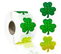 Autocollant En Forme De Feuille Scintillante 500 Unités Pour Sceau Scrapbooking Carte D'enveloppe Lettre Décoration Fête Fournitures Fête La Patrie Autocollant Décoration