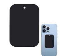 Autocollant en métal à base magnétique, en acier 0,5 mm | Porte de téléphone portable pour tableau de bord, fente de ventilation, GPS, support de manches, aimant tablette