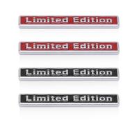 Autocollant en Métal avec Logo De Voiture en Édition Limitée, 4 Pièces, Décoration De Voiture, Accessoires Extérieurs De Voiture