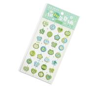Autocollant en mousse avec bouton de dessin animé pour enfants pour bouteille d'eau, carnet de notes, planificateur, scrapbooking, étui de téléphone
