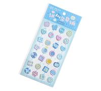 Autocollant En Mousse Bouton Scrapbooking Fournitures Décoratives Pour Carnet De Notes Journal Téléphone Bouteille D'eau Récompense Motivation