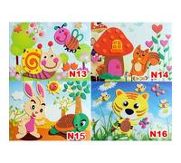 Autocollant En Mousse Eva 3d, 18.5cm X 26cm, Diy Bricolage, Fait À La Main, Mélange De Couleurs Éducatives, Puzzle, Jouets Artisanaux, Cadeaux Pour Enfants Et Bébés, Envoi Aléatoire, 1 Pièces