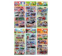 Autocollant en mousse PVC en relief pour ordinateur portable, journal intime, véhicule adhésif pour salle de classe