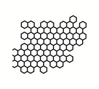 Autocollant En Nid D'abeille, Asudaro 5Pcs 15.4cmx12.2cm DIY Auto-Adhésif Moto Stickers Pet Phare Nid D'abeille Feu Arrière Autocollants Convient Pour Voiture, Suv, Pick-Up, Voiture De Course