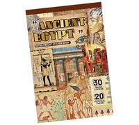 Autocollant en papier découpé sur le thème égyptien pour scrapbooking, décoration pour journal quotidien, album, couverture de téléphone, carnet de notes en forme d'Égypte antique