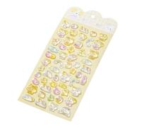 Autocollant en relief d'animal de dessin animé, autocollant éducatif pour Scrapbooking, couverture de téléphone, ordinateur portable, décoration de chambre d'enfant