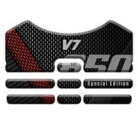 Autocollant en résine effet 3D, compatible avec moto Guzzi Stone V7 850 Special Edition (pare-herbe)