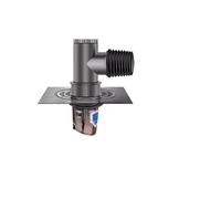 Autocollant en T for Drain de Sol de Machine à Laver, connecteur à Double Usage, Adaptateur de Drain de Sol, Adaptateur de Joint en T, Compatible avec l'outil d'étanchéité de Drain(15x15cm-Drain Tee)