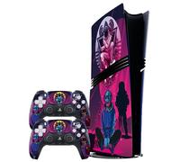 Autocollant en vinyle 3M™ de qualité supérieure pour console et manettes PS5 Pro, sans bulles, application facile, retrait sans résidus, design de jeu personnalisé, édition numérique, fabriqué au