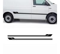 Autocollant en Vinyle des Deux côtés de la Voiture, pour Transporter T4 T5 T6 Autocollant de Porte Automatique Décoration de carrosserie Accessoires de réglage Automobile