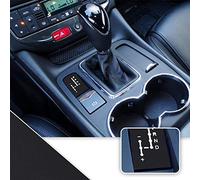 Autocollant en vinyle pour indicateur de position de levier de vitesse compatible avec Maserati Granturismo Quattroporte - Noir mat