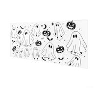 Autocollant en vinyle pour toit ouvrant Halloween citrouille effrayante 33
