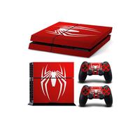 Autocollant en vinyle TN-PS4-7100-Anime Spider-Man Venom pour console PS4 et 2 manettes