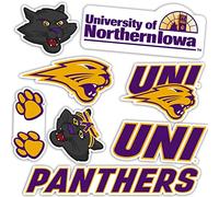Autocollant en vinyle University of Northern Iowa pour ordinateur portable bouteille d'eau voiture scrapbooking