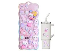 Autocollant - Ensembles d'autocollants 9,25x3,94 pouces | Différentes feuilles d'autocollants, pour chambre d'enfant, salon, école, artisanat, carnet de Scrapbooking