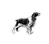 Autocollant Epagneul breton animal stickers adhesif logo02054 - Taille : 12 cm