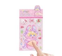 Autocollant estomac, large gamme d'utilisations, 25 x 13 x 1 cm, autocollant spongieux, grand autocollant pour ventre, solution adhésive réutilisable, pour adultes à la recherche d'une touche ludique