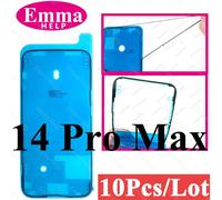 Autocollant Étanche Lcd Oem,10 Pièces,Pour Iphone 14 13 12 11 Pro Maxxxs Xr 8 7 Plus,Cadre D'écran Lcd,Bande D'étanchéité Pour Lunette,Colle Adhésive.10pcs For 14 Pro Max.