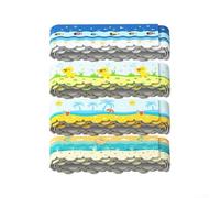 Autocollant étanche pour bordure de toilette avec acrylique pour contrôle de la moisissure et de l'eau dans la salle de bain (1)