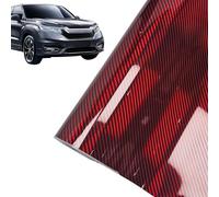 Autocollant Fibre De Carbone Pet - Film Voiture Effet Carbone | Décoration Intérieure Et Extérieure, Résistant Et Esthétique, Valorise Apparence du Véhicule, Accessoire pour Adultes, Ajoute St