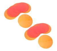 Autocollant Filtre de Lumière Ambiante Orange Auto-adhésif | Feuille de Gel pour Éclairage, Diffusion Douce, Résiste à Décoloration Curling, pour Dj