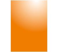 Autocollant Format A4 Réfléchissant Orange Réfléchissant 3 Feuilles