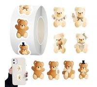 Autocollant Fort sur Le thème de l'ours - Autocollants Mignons pour Ordinateur Portable - pour, Famille, intérieur, extérieur, Maison, Voiture, réfrigérateur, planificateur, carnet, boîte à