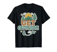 Autocollant Get Outside T-Shirt