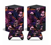 Autocollant Haute Adhérence Housse Protection Vinyle Console Pour X-box Series X Skins Wrap Sticker Avec Deux Autocollants Contrôleur Sans Fil Gratuits 64354 Autocollant De Protection Imperméable