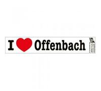 Autocollant - I Love Offenbach - Gr. Ca. 18 X 3,5 cm - 301925