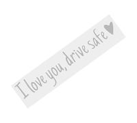Autocollant « I Love You Drive Safe » En Forme De Cœur, je t'aimes Sticker Drive SAFE Mirror, Autocollants Et Décalcomanies De Voiture | je t'aimes Conduite Des Marques De Lettres De Conception