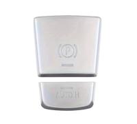 Autocollant intérieur Compatible Avec BMW Pour X5 F15 2014-2018 Pour X6 F16 2015-2018 Autocollant Décoratif Cache Bouton Interrupteur Frein De Stationnement Électronique Voiture(Silver)