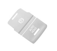 Autocollant intérieur Compatible Avec VW Pour Golf 7 7.5 2015 2016 2017 2018 2019 Couvercle De Bouton De Frein À Main P Garniture Intérieure Auto(Silver,Size2)