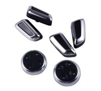 Autocollant intérieur Compatible Avec VW Pour Jetta MK5 Pour Passat B7 Pour 6 Pièces Pour Siège Bouton Molette Réglage Interrupteur Couverture Garnitures