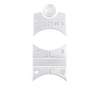 Autocollant Intérieur Console Centrale Autocollant De Bouton De Changement De Vitesse En Alliage Argenté Pour Jaguar XF 2012-2015(7 keys)