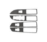 Autocollant Intérieur De Voiture Pour Explorer 2013-2019, Décoration De Panneau De Commande De Lève-vitre, Accessoires Bande décorative contrôle central(NOIR,Conduite à gauche)