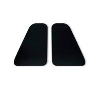 Autocollant intérieur des phares Abarth et Fiat 500 noir mat
