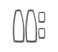 Autocollant Intérieur Pour BMW Série 3 GT F30 F34 2013-2018, Garniture De Panneau De Commande De Lève-vitre, Cadre, Autocollants Bande décorative contrôle central(NOIR,Type 1)