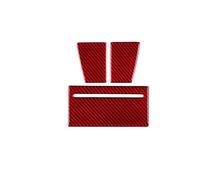 Autocollant Intérieur Pour Charger Pour Magnum 2005-2007 - Cendrier - Accessoires - Film Protecteur Intérieur Voiture(ROUGE,X-1)