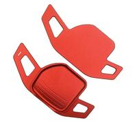 Autocollant Intérieur Pour Seat Pour Ibiza 6P Pour Arona Pour Tarraco Pour Alhambra Extension Volant Avec Palettes De Changement De Vitesse Habillage Intérieur(ROUGE)