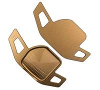 Autocollant Intérieur Pour Seat Pour Ibiza 6P Pour Arona Pour Tarraco Pour Alhambra Extension Volant Avec Palettes De Changement De Vitesse Habillage Intérieur(Brun)