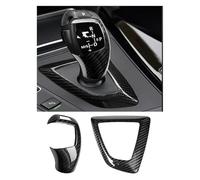 Autocollant Intérieur Voiture Pour BM&W F30 F10 F15 F07 F20 F21 F22 F32 F34 F3 Panneau Changement Vitesse Fibre Carbone Cadre Garniture Tête(A+c)